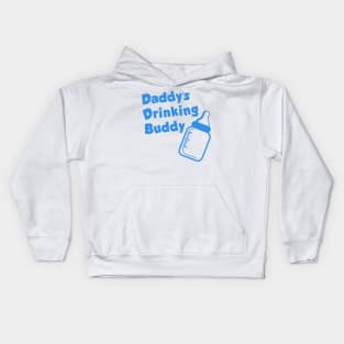 Daddys drinking buddy Kids Hoodie